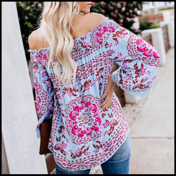 Summer Florals Top - Picture 4 of 8
